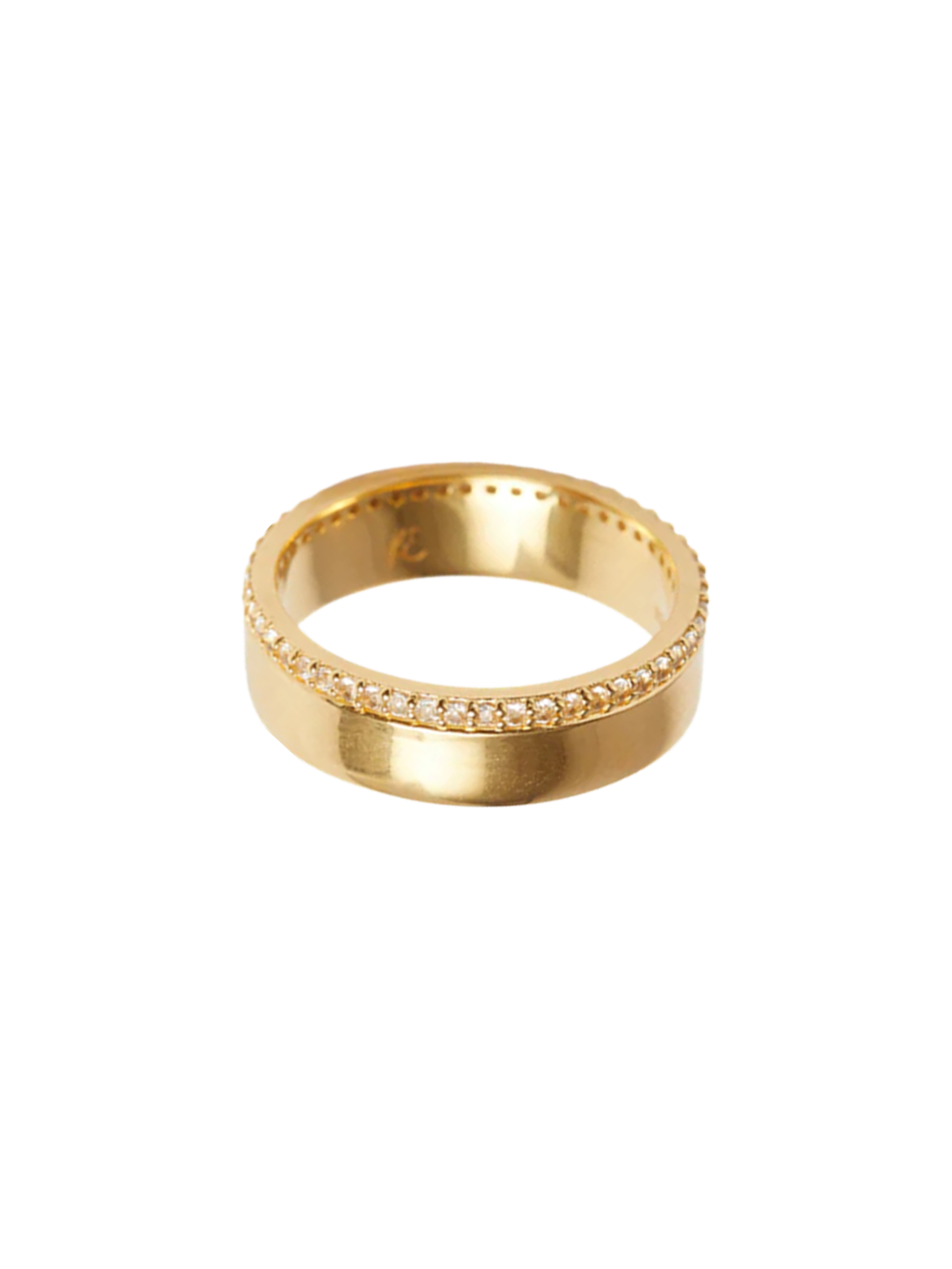 Nimbus diamond ring solid gold